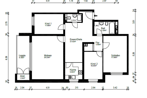 Pronájem bytu 5+1 120 m², Hamburg, Hamburg Pronájem bytu 5+1 120 m², Hamburg, Hamburg