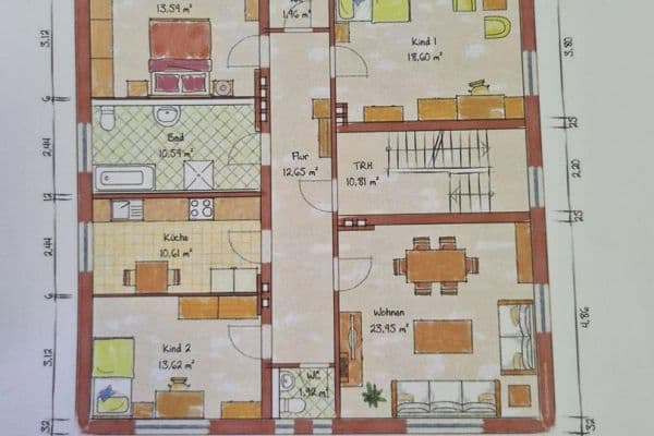 Pronájem bytu 4+1 106 m², Eberswalder Straße 133, Eberswalde Pronájem bytu 4+1 106 m², Eberswalder Straße 133, Eberswalde