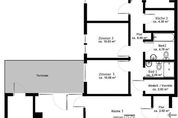 Pronájem bytu 1+1 20 m², Fischbeker Winkel 6, Hamburg, Hamburg Pronájem bytu 1+1 20 m², Fischbeker Winkel 6, Hamburg, Hamburg