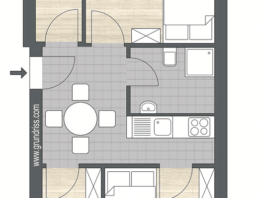 Prodej bytu 4+1 51 m², Köln, Severní Porýní-Vestfálsko Prodej bytu 4+1 51 m², Köln, Severní Porýní-Vestfálsko