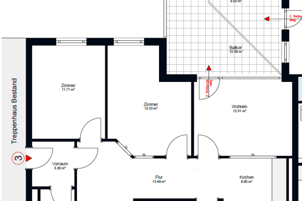 Pronájem bytu 4+1 80 m², Molktestraße 56, Heilbronn, Bádensko-Württembersko Pronájem bytu 4+1 80 m², Molktestraße 56, Heilbronn, Bádensko-Württembersko