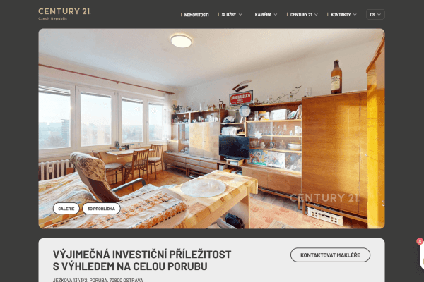 Prodej bytu 1+1 29 m², Ježkova, Ostrava Prodej bytu 1+1 29 m², Ježkova, Ostrava