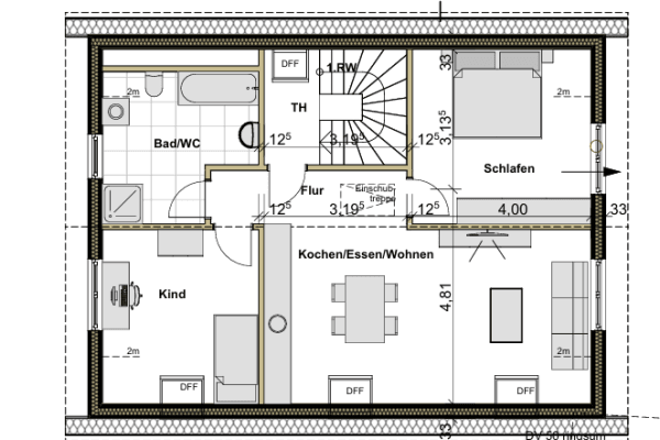 Pronájem bytu 3+1 65 m², Vöhringen Pronájem bytu 3+1 65 m², Vöhringen