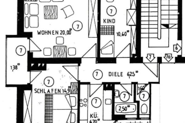 Prodej bytu 3+1 65 m², Augsburg, Bavorsko Prodej bytu 3+1 65 m², Augsburg, Bavorsko