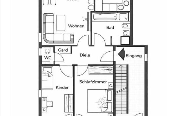 Prodej bytu 3+1 84 m², Stuttgart, Bádensko-Württembersko Prodej bytu 3+1 84 m², Stuttgart, Bádensko-Württembersko