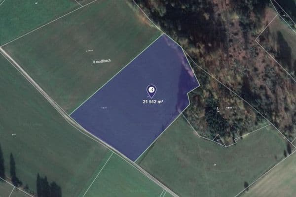 Prodej pozemku 21.512 m², Vyskytná nad Jihlavou Prodej pozemku 21.512 m², Vyskytná nad Jihlavou