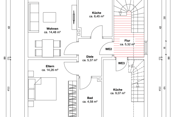 Prodej domu 165 m², pozemek 488 m², In den Tannen 19, Lünen, Severní Porýní-Vestfálsko Prodej domu 165 m², pozemek 488 m², In den Tannen 19, Lünen, Severní Porýní-Vestfálsko