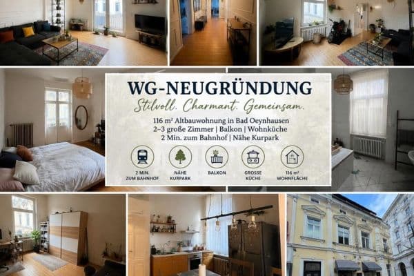 Pronájem bytu 1+1 116 m², Viktoriastraße 4, Bad Oeynhausen Pronájem bytu 1+1 116 m², Viktoriastraße 4, Bad Oeynhausen