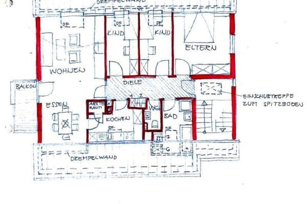 Pronájem bytu 3+1 90 m², Dudenhofen Pronájem bytu 3+1 90 m², Dudenhofen