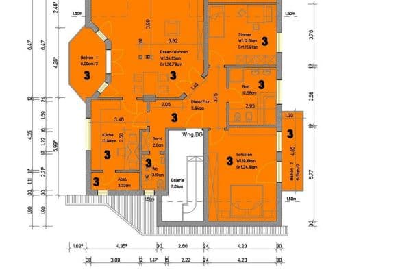 Prodej bytu 3+1 118 m², Ramstein-Miesenbach, Porýní-Falc Prodej bytu 3+1 118 m², Ramstein-Miesenbach, Porýní-Falc