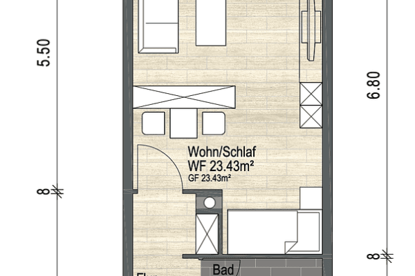 Prodej bytu 1+kk 40 m², Katzenberg 36, Mainz, Porýní-Falc Prodej bytu 1+kk 40 m², Katzenberg 36, Mainz, Porýní-Falc