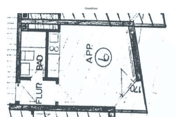Pronájem bytu 1+1 21 m², Cranachstr. 31, Düsseldorf Pronájem bytu 1+1 21 m², Cranachstr. 31, Düsseldorf