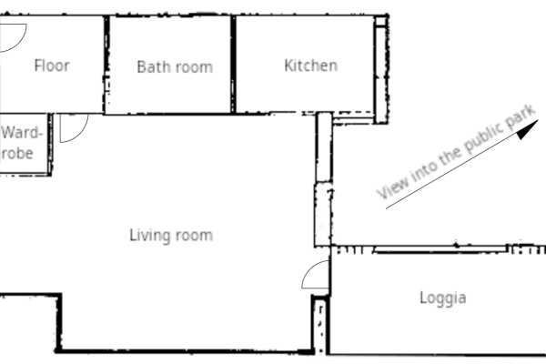 Prodej bytu 1+kk 38 m², Wilhelmsaue 130, Berlin, Berlín Prodej bytu 1+kk 38 m², Wilhelmsaue 130, Berlin, Berlín