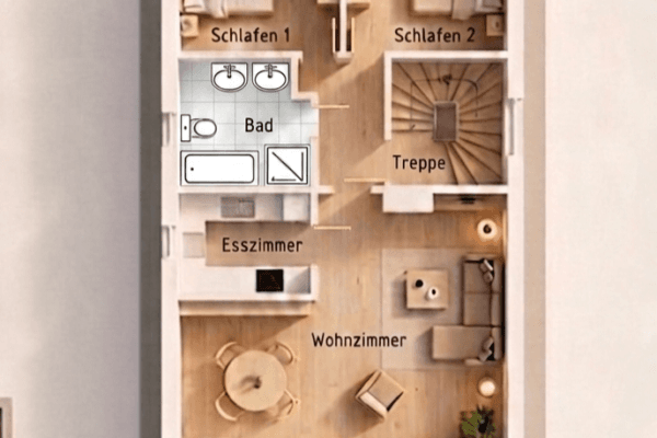Pronájem bytu 3+1 73 m², Frankfurt am Main Pronájem bytu 3+1 73 m², Frankfurt am Main