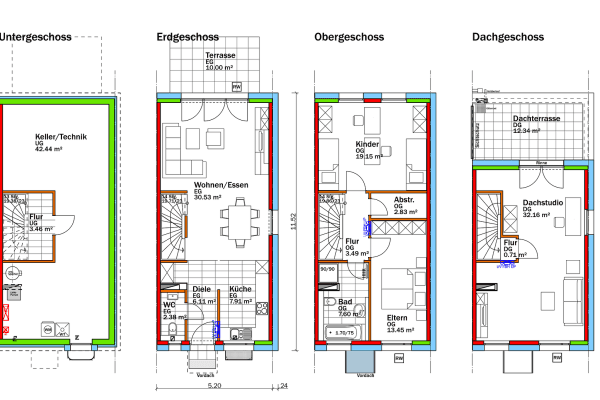 Prodej domu 132 m², pozemek 246 m², Dormagen Prodej domu 132 m², pozemek 246 m², Dormagen