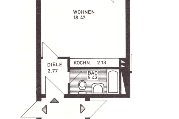 Pronájem bytu 1+1 32 m², Oberursel (Taunus) Pronájem bytu 1+1 32 m², Oberursel (Taunus)