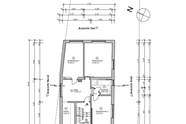 Prodej bytu 3+kk 78 m², Pfinztal Prodej bytu 3+kk 78 m², Pfinztal