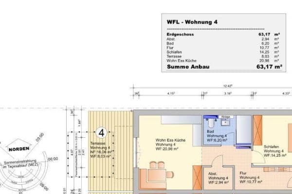 Pronájem bytu 2+kk 65 m², Kronau Pronájem bytu 2+kk 65 m², Kronau