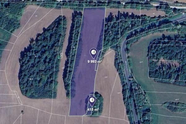 Prodej pozemku 10.408 m², Chanovice Prodej pozemku 10.408 m², Chanovice
