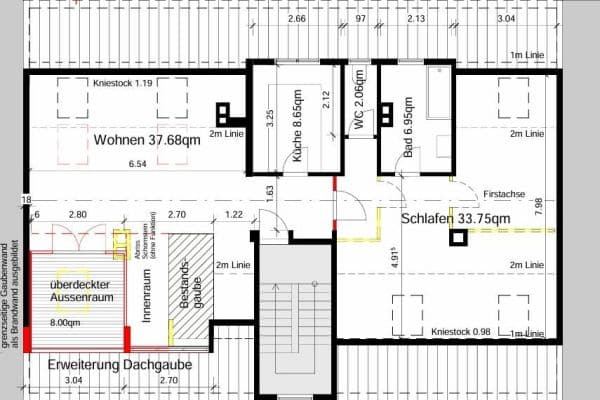 Pronájem bytu 3+kk 96 m², Werastraße 135, Stuttgart Pronájem bytu 3+kk 96 m², Werastraße 135, Stuttgart