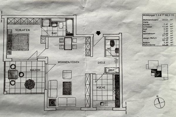 Prodej bytu 2+1 65 m², Bad Homburg Prodej bytu 2+1 65 m², Bad Homburg