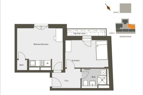 Pronájem bytu 2+1 45 m², Berlin, Berlín Pronájem bytu 2+1 45 m², Berlin, Berlín
