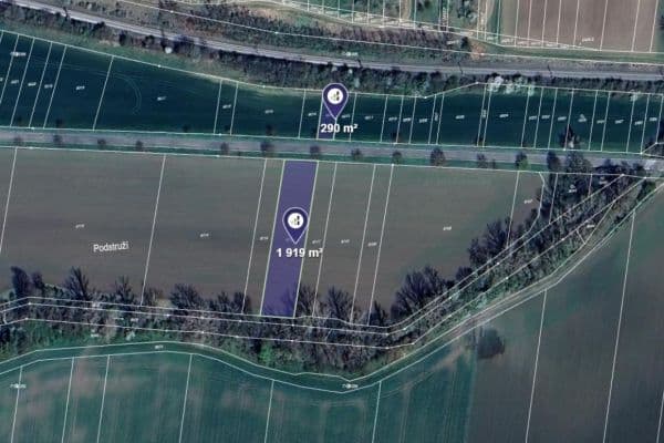 Prodej pozemku 1.105 m², Němčice nad Hanou Prodej pozemku 1.105 m², Němčice nad Hanou