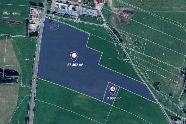 Prodej pozemku 71.011 m², Jablonné v Podještědí Prodej pozemku 71.011 m², Jablonné v Podještědí