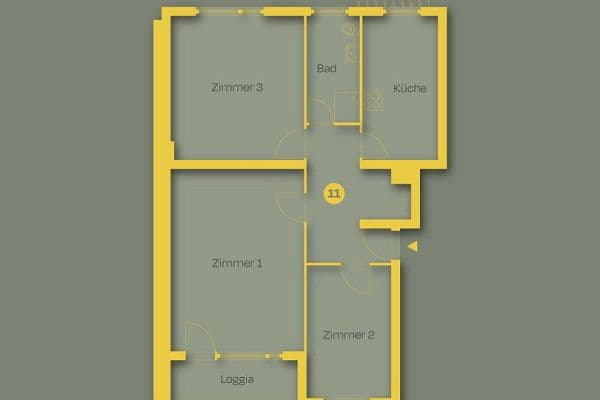 Prodej bytu 3+1 72 m², Segitzdamm 14, Berlin, Berlín Prodej bytu 3+1 72 m², Segitzdamm 14, Berlin, Berlín