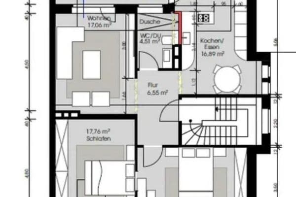 Pronájem bytu 3+1 80 m², Bataverstraße, Köln, Severní Porýní-Vestfálsko Pronájem bytu 3+1 80 m², Bataverstraße, Köln, Severní Porýní-Vestfálsko