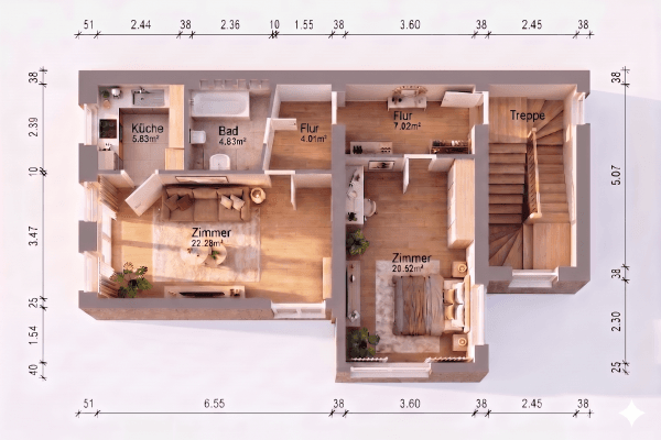 Prodej bytu 2+1 64 m², Ebertystraße 43, Berlin, Berlín Prodej bytu 2+1 64 m², Ebertystraße 43, Berlin, Berlín