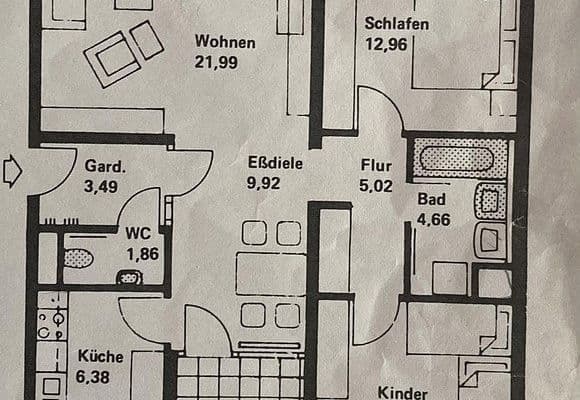 Pronájem bytu 3+kk 88 m², Stuttgart, Bádensko-Württembersko Pronájem bytu 3+kk 88 m², Stuttgart, Bádensko-Württembersko