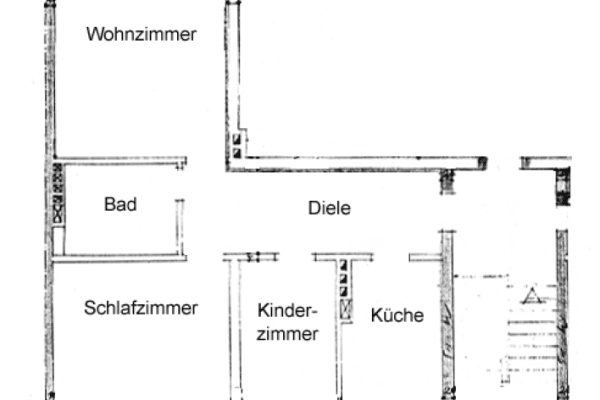 Pronájem bytu 3+1 61 m², Ludwig-Wolker Str 3, Düsseldorf, Severní Porýní-Vestfálsko Pronájem bytu 3+1 61 m², Ludwig-Wolker Str 3, Düsseldorf, Severní Porýní-Vestfálsko