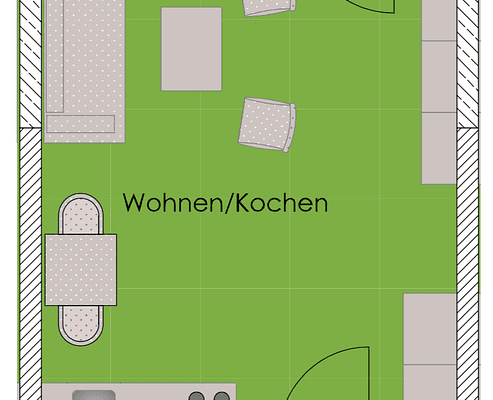 Pronájem bytu 1+kk 43 m², Offenbach am Main Pronájem bytu 1+kk 43 m², Offenbach am Main