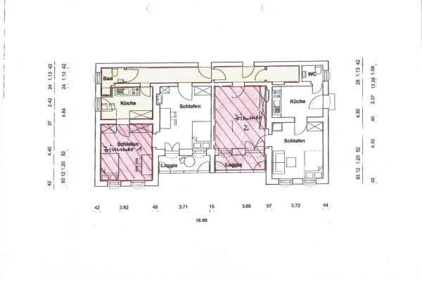 Pronájem bytu 2+1 59 m², Schenkestraße 3, Berlin, Berlín Pronájem bytu 2+1 59 m², Schenkestraße 3, Berlin, Berlín