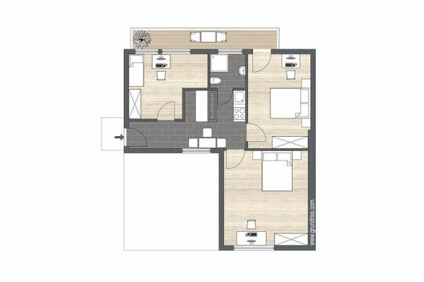 Prodej bytu 3+1 64 m², Düsseldorf Prodej bytu 3+1 64 m², Düsseldorf