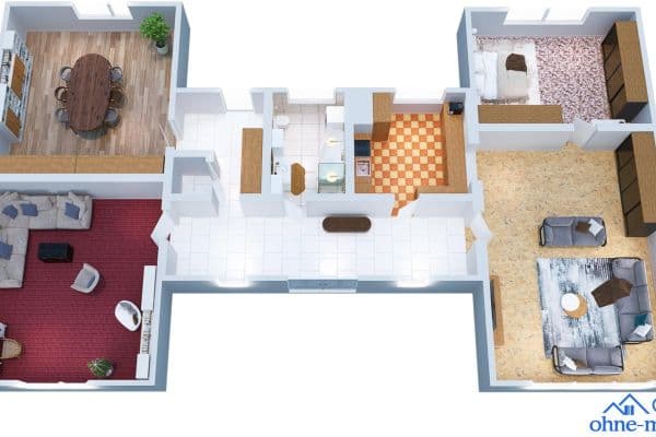 Prodej domu 145 m², pozemek 556 m², Ernst Thälmann-Strasse 13, Großziethen Prodej domu 145 m², pozemek 556 m², Ernst Thälmann-Strasse 13, Großziethen