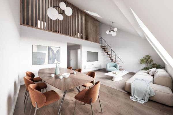 Prodej bytu 4+1 105 m², Triebstraße 8, Wiesental Prodej bytu 4+1 105 m², Triebstraße 8, Wiesental