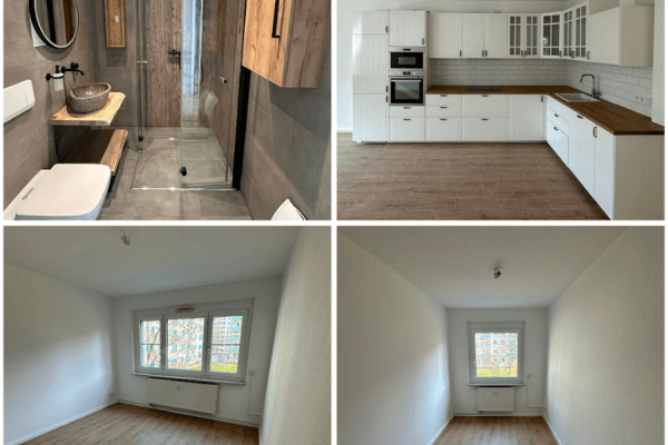 Pronájem bytu 3+1 68 m², Faleska-Meinig-Straße 108, Chemnitz, Sasko Pronájem bytu 3+1 68 m², Faleska-Meinig-Straße 108, Chemnitz, Sasko
