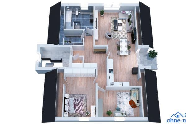 Prodej bytu 3+1 100 m², Hengersberg, Bavorsko Prodej bytu 3+1 100 m², Hengersberg, Bavorsko