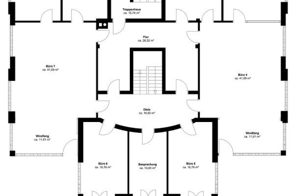 Pronájem kanceláře 404 m², Neufahrn Pronájem kanceláře 404 m², Neufahrn