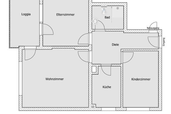 Prodej bytu 3+1 75 m², Schönbornring 7, Gravenbruch Prodej bytu 3+1 75 m², Schönbornring 7, Gravenbruch