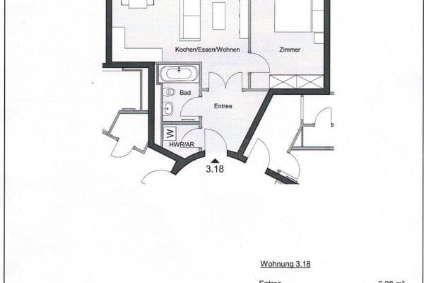 Prodej bytu 2+1 60 m², Gürtelstraße 7, Berlin, Berlín Prodej bytu 2+1 60 m², Gürtelstraße 7, Berlin, Berlín
