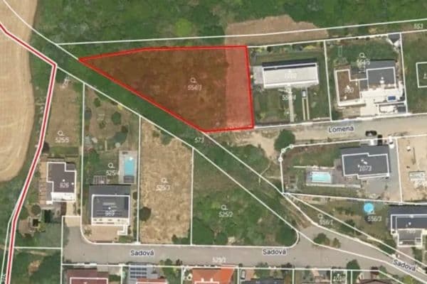 Prodej pozemku 1.298 m², Statenice Prodej pozemku 1.298 m², Statenice
