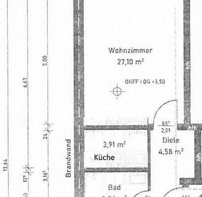 Pronájem bytu 2+1 60 m², Köln Pronájem bytu 2+1 60 m², Köln