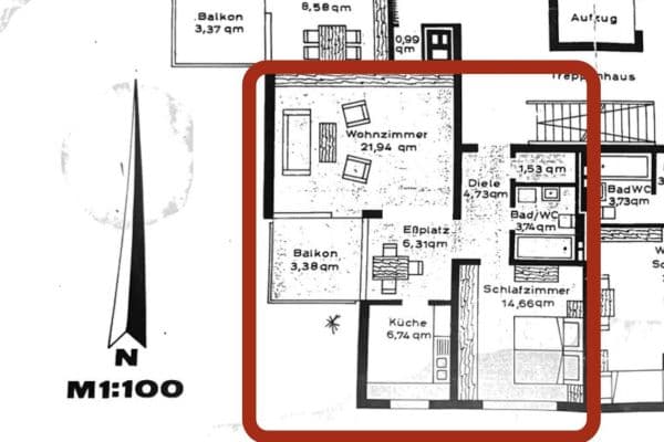 Prodej bytu 2+kk 63 m², Schwäbisch Hall Prodej bytu 2+kk 63 m², Schwäbisch Hall