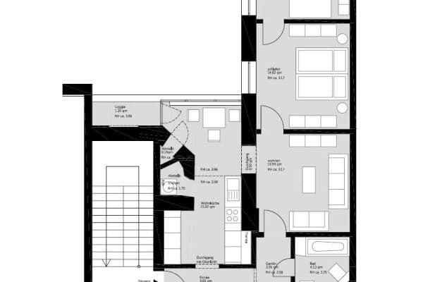 Prodej bytu 3+1 64 m², Stammheimer Straße 59, Köln, Severní Porýní-Vestfálsko Prodej bytu 3+1 64 m², Stammheimer Straße 59, Köln, Severní Porýní-Vestfálsko