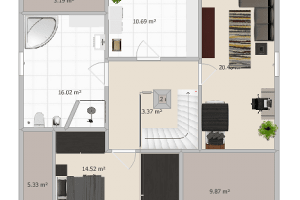 Pronájem bytu 4+1 142 m², Bad Liebenzell Pronájem bytu 4+1 142 m², Bad Liebenzell