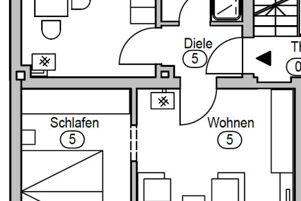 Pronájem bytu 2+1 50 m², Ammonstraße 2, Fürth Pronájem bytu 2+1 50 m², Ammonstraße 2, Fürth
