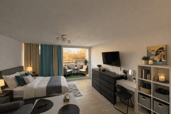 Prodej bytu 1+1 31 m², Kurt-Eisner-Straße 41, München, Bavorsko Prodej bytu 1+1 31 m², Kurt-Eisner-Straße 41, München, Bavorsko